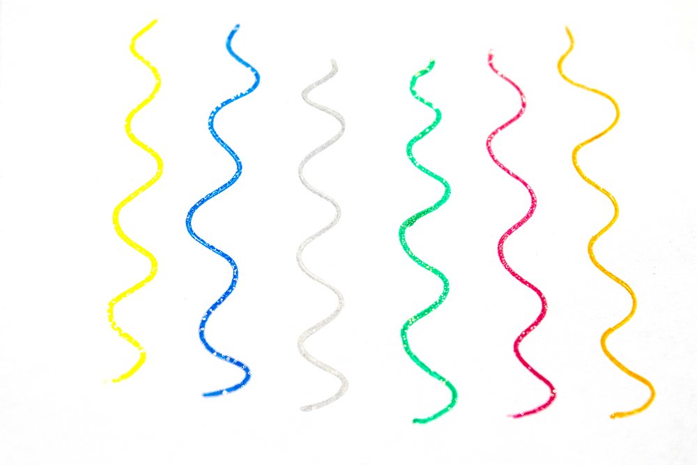 Glitter Gel Pen Assorted Colours Set of 6