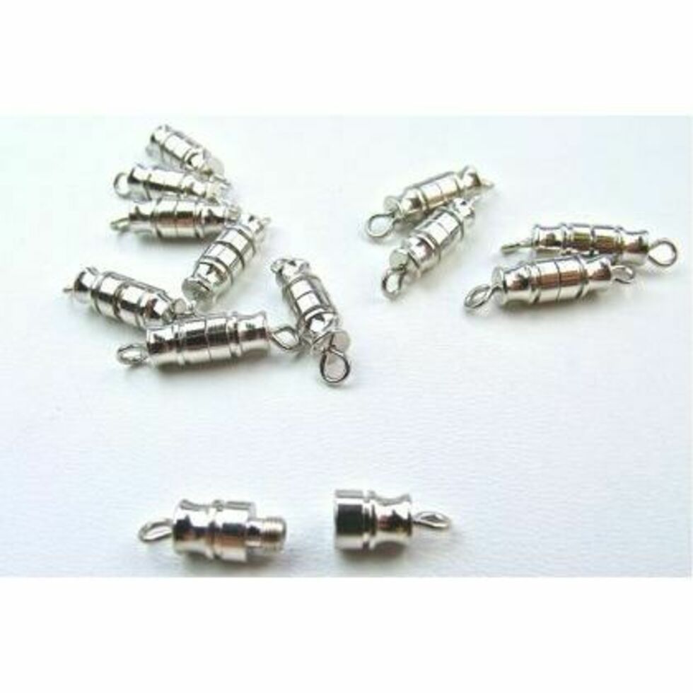 Barrel Screws White Tin Plated Pack of 12