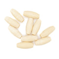 Beads Wooden Oval 29 x 12mm Pack of 10