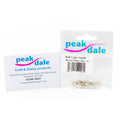 Bell Caps Small Nickel Plated Pack of 12
