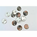 Inset Brooch Mounts Nickel Plated Pack of 12