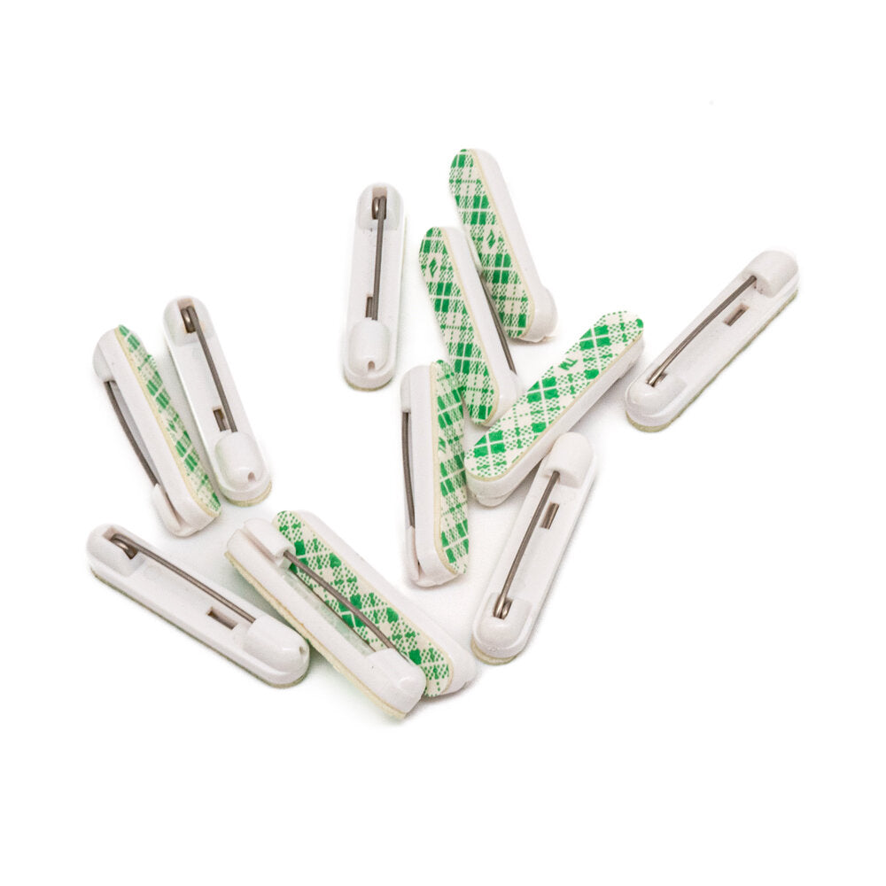 Brooch Pin Self Adhesive 30mm Pack of 12