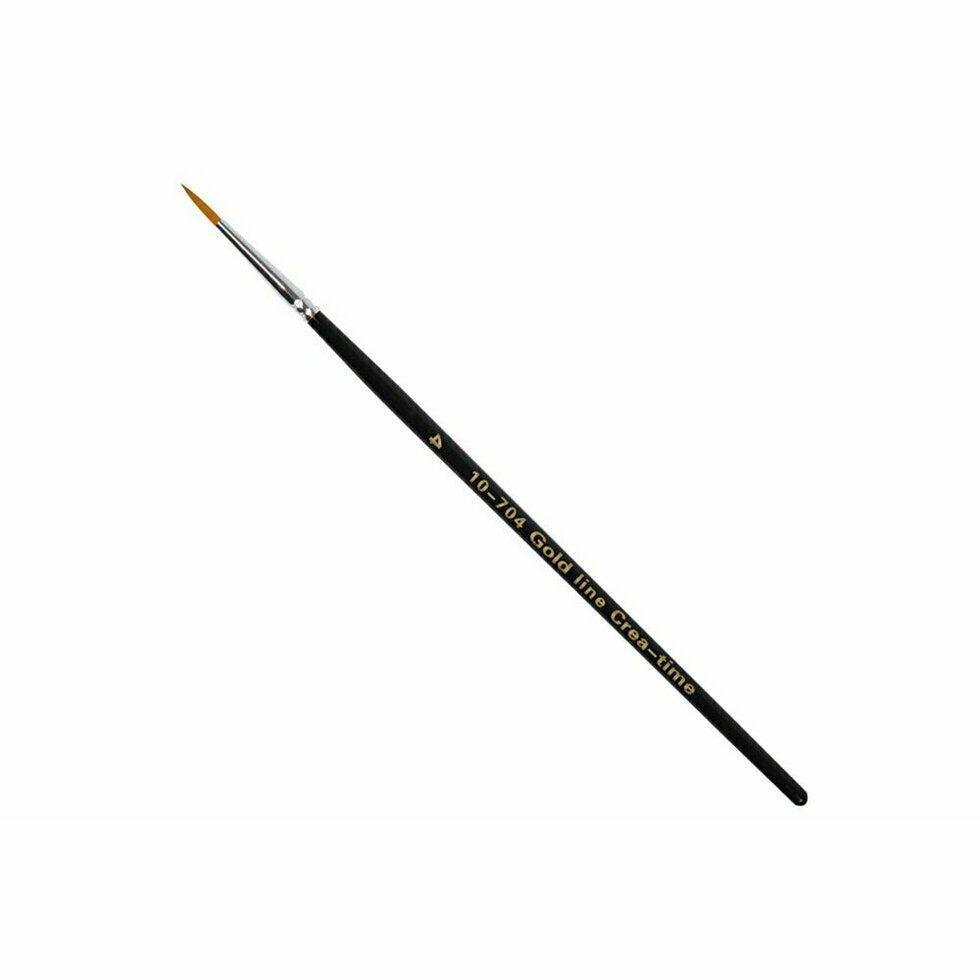 Paint Brush Gold Line size 4