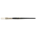 Paint Brush Flat 1cm White Nylon