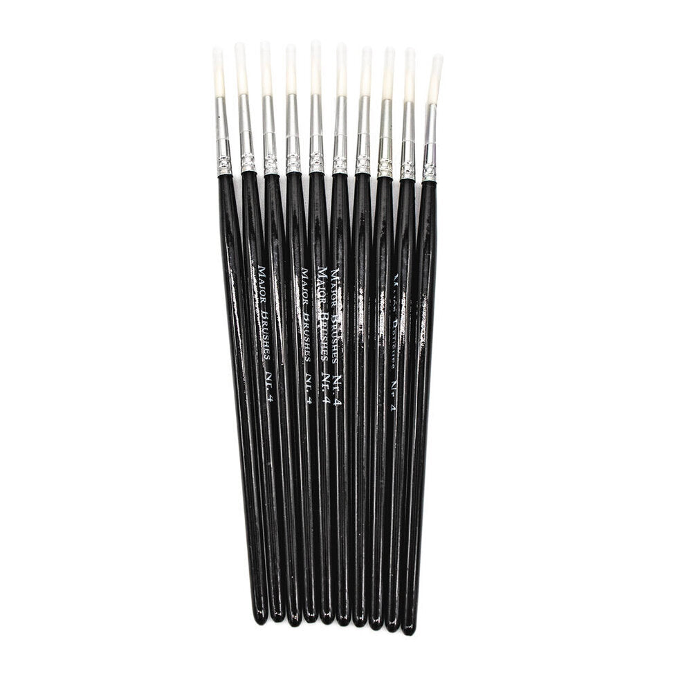 Brush Sable Substitute Size 4 Pack 10