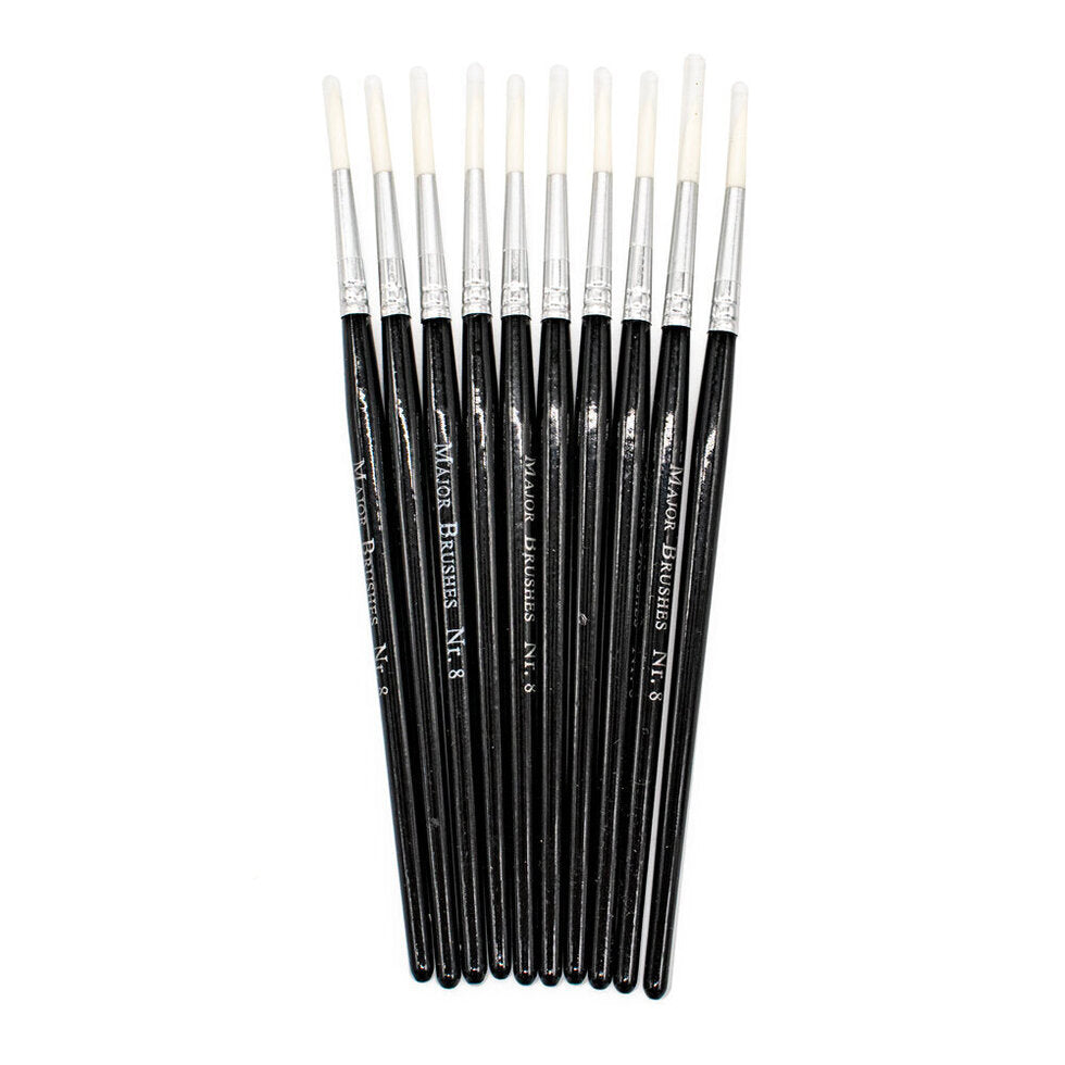 Brush Sable Substitute Size 8 Pack 10