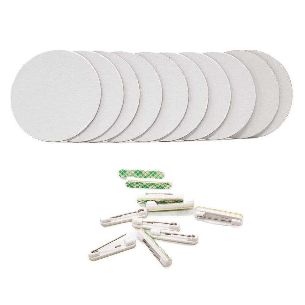 Badge Making Set 50mm dia Pack of 10