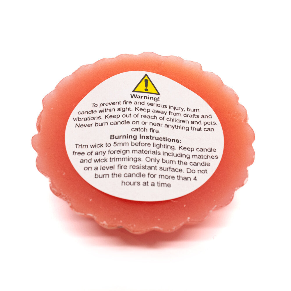 Candle Warning Labels 50mm Pack of 100