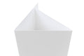 Cards A6 BLANK Double Fold White Pack of 50