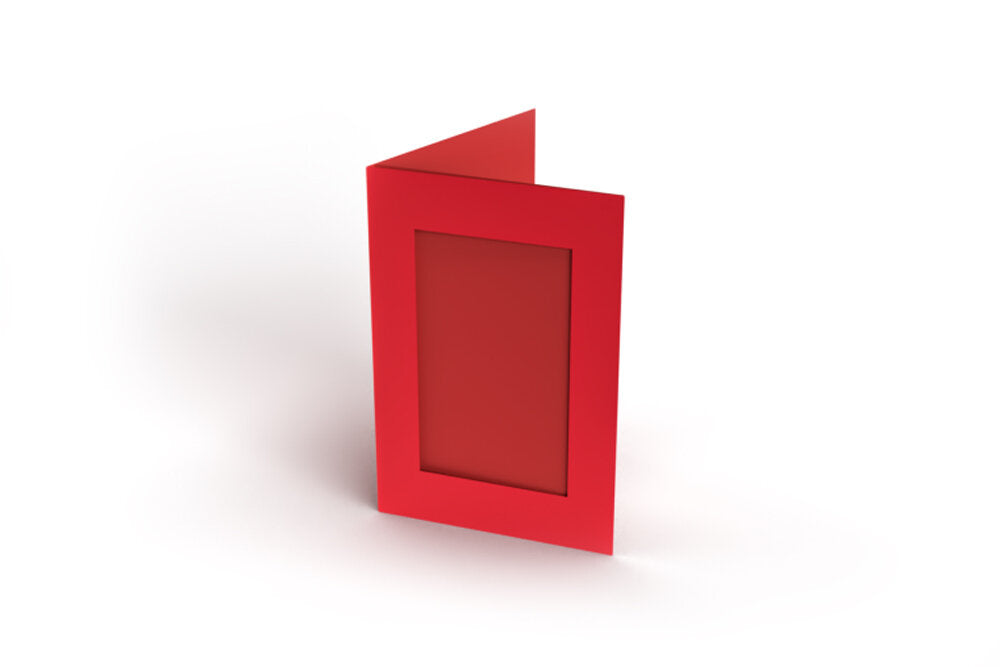 Cards Mini Assorted with Rectangle Aperture 3 Fold Pack 10 - M-6