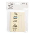 Cards Mini Cream with Rectangle Aperture Pack of 10 - M-4