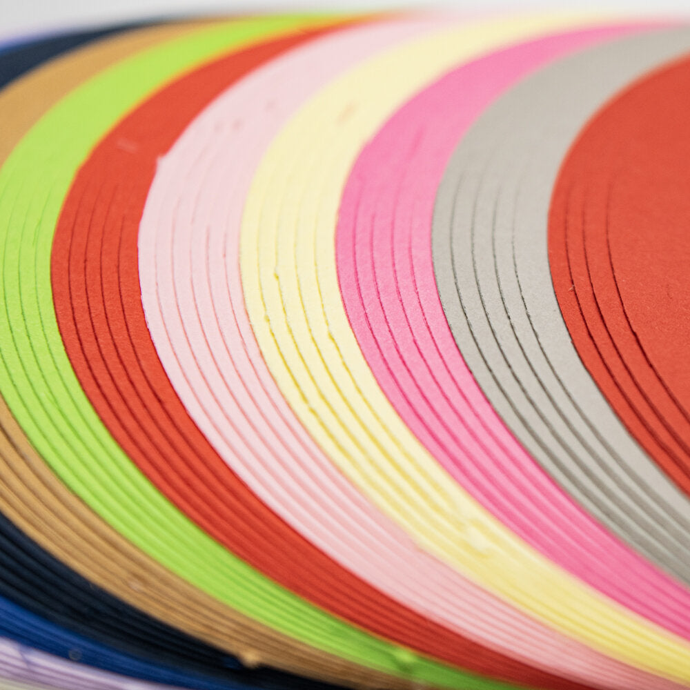 Card Circles 90mm dia Assorted Colours Pack 75