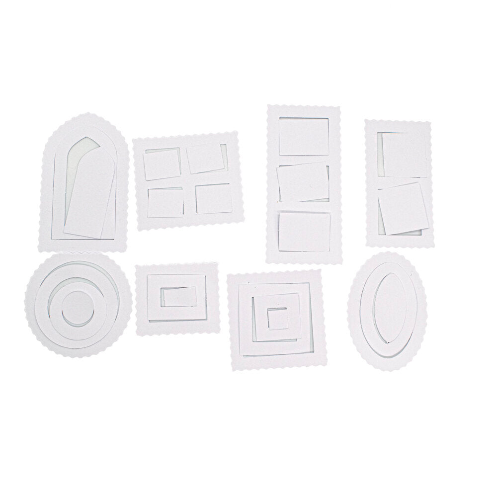 Card Window Pack Black/White Assorted Pack of 4