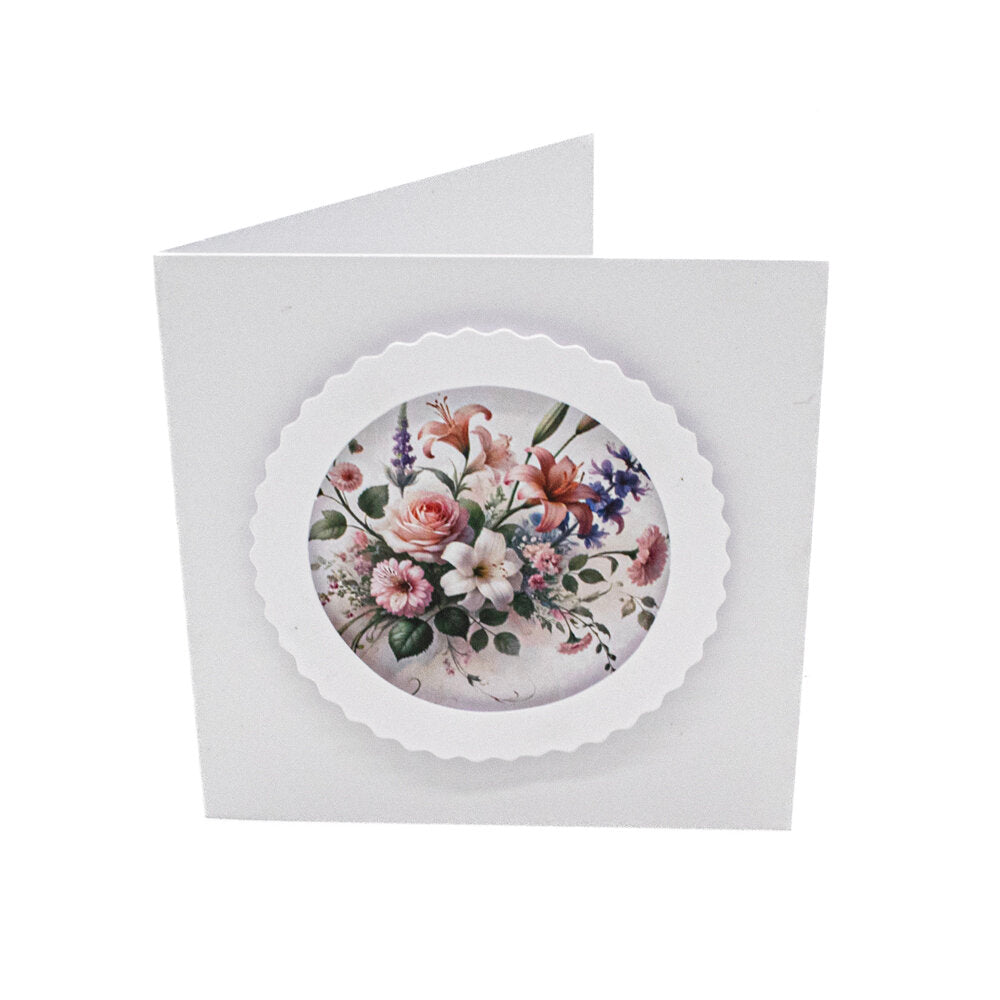 Card Window Pack Black/White Assorted Pack of 4