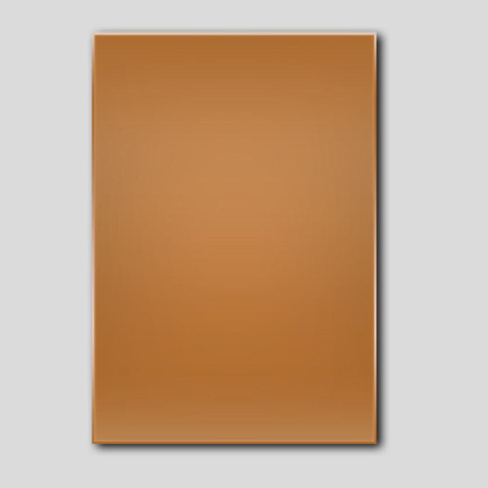 CB100 Oblong 60x50 mm Copper Blank 5 Pack