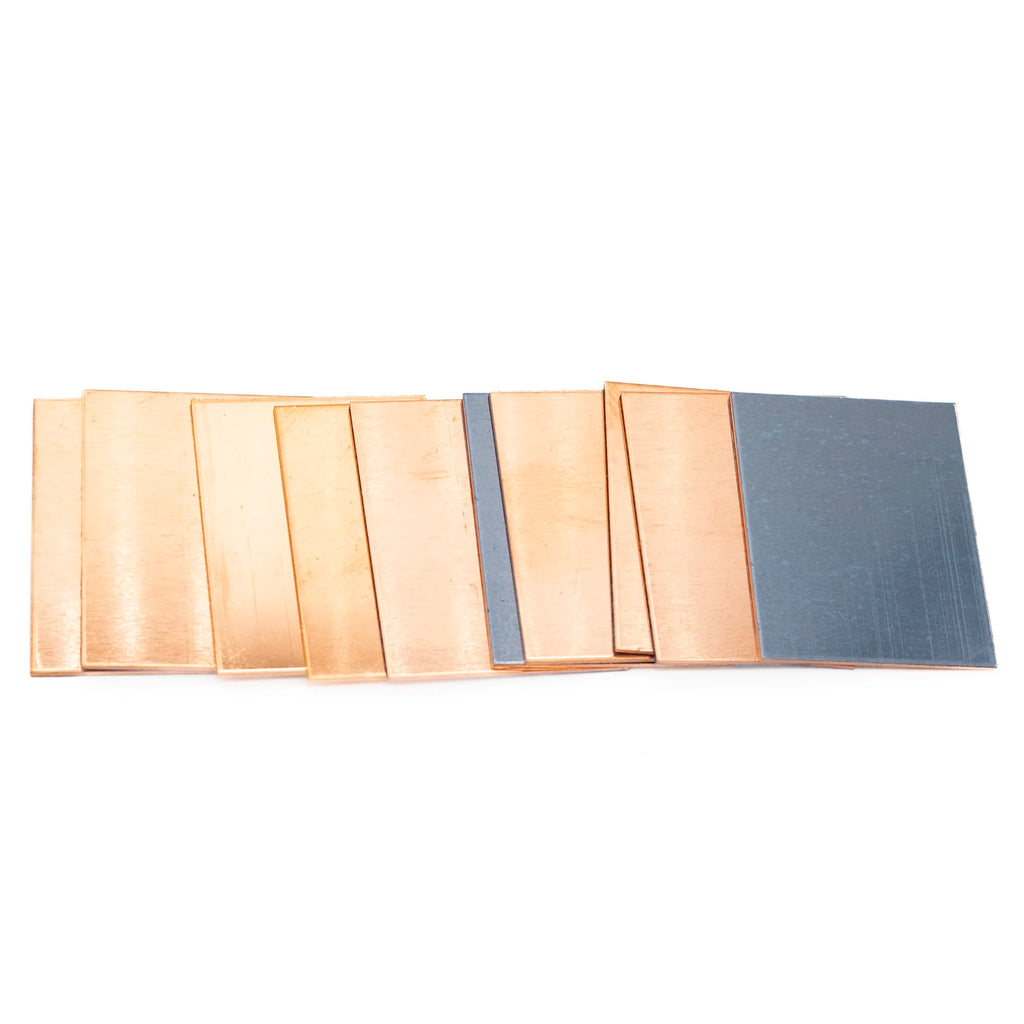 CB114 Oblong 40x30mm Copper Blank 10 Pack