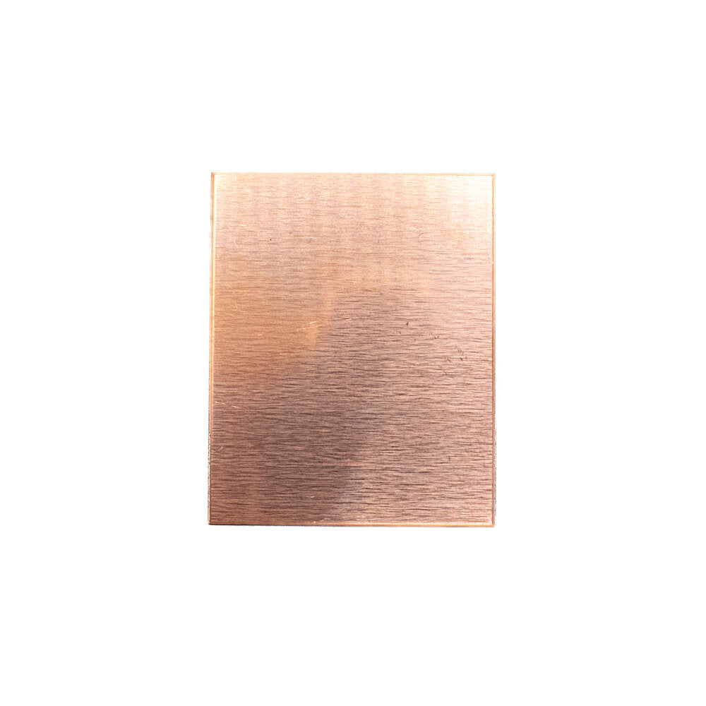 CB117 Oblong 50x40mm Copper Blank 10 Pack