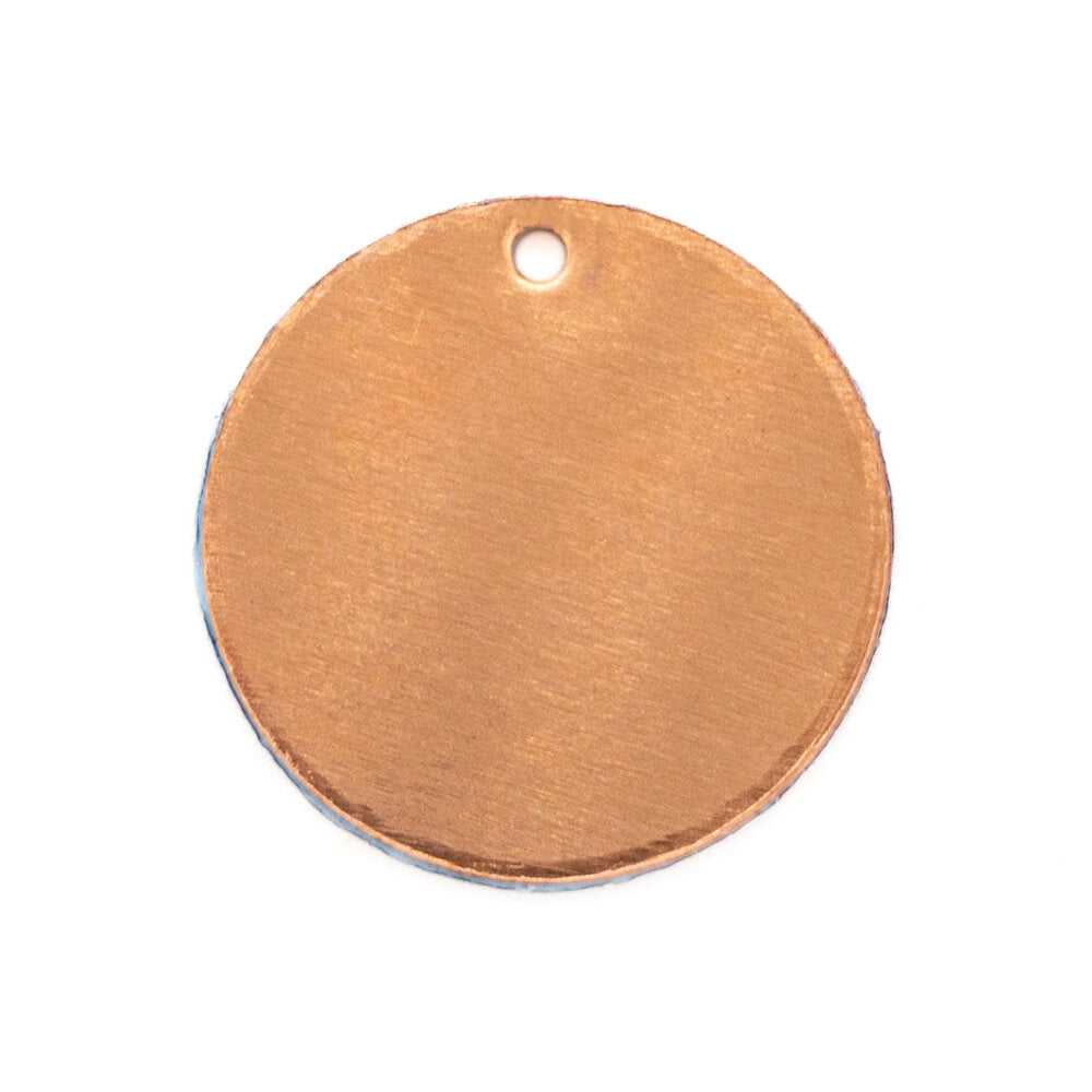 CB121 Round 19 mm Copper Pendant 10 Pack