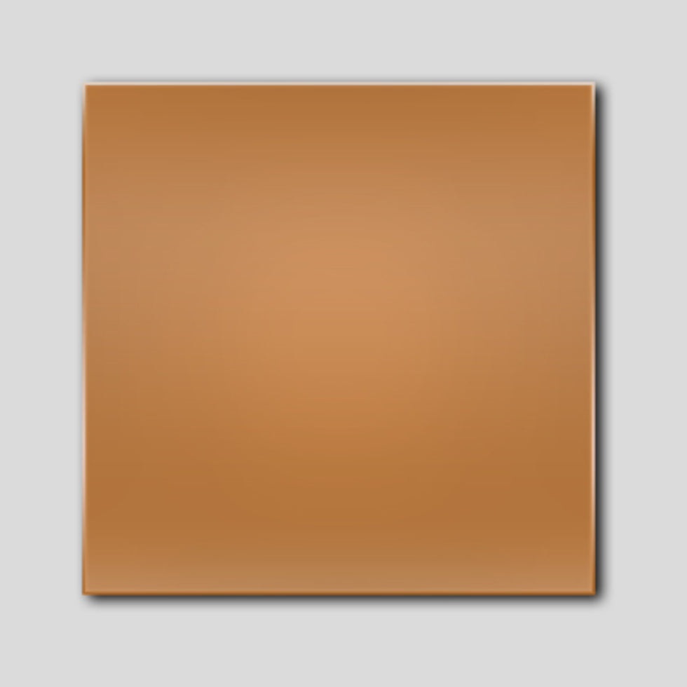 CB21 Square 34 mm Copper Blank 10 Pack