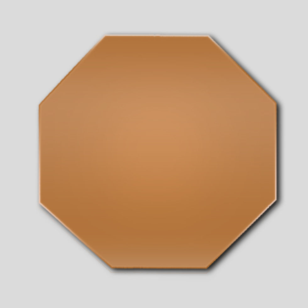 CB39 Octagon 37 mm Copper Blank 5 Pack