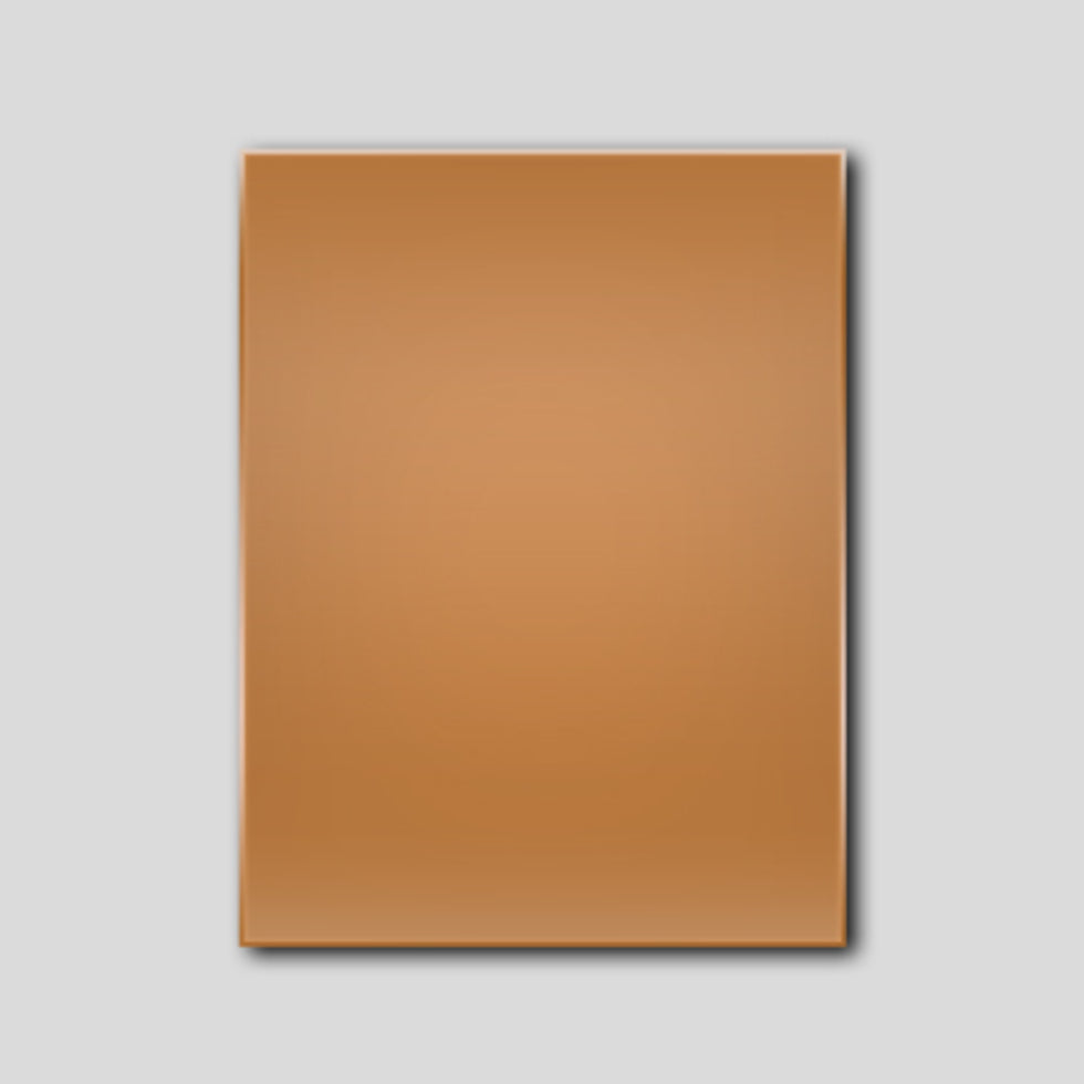 CB42 Oblong 25x19 mm Copper Blank 10 Pack