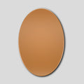 CB43 Oval 45 x 28mm Copper Blank 10 Pack