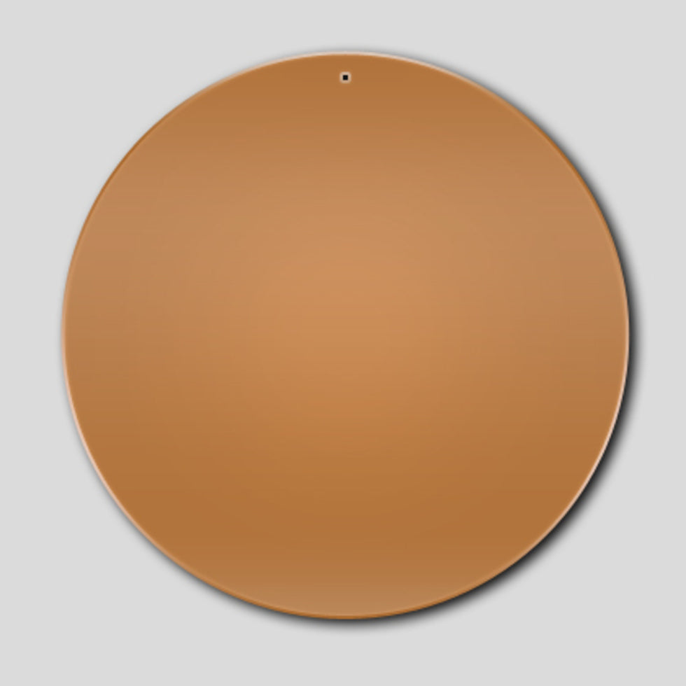 CB63 Round 43 mm Copper Pendant 5 Pack