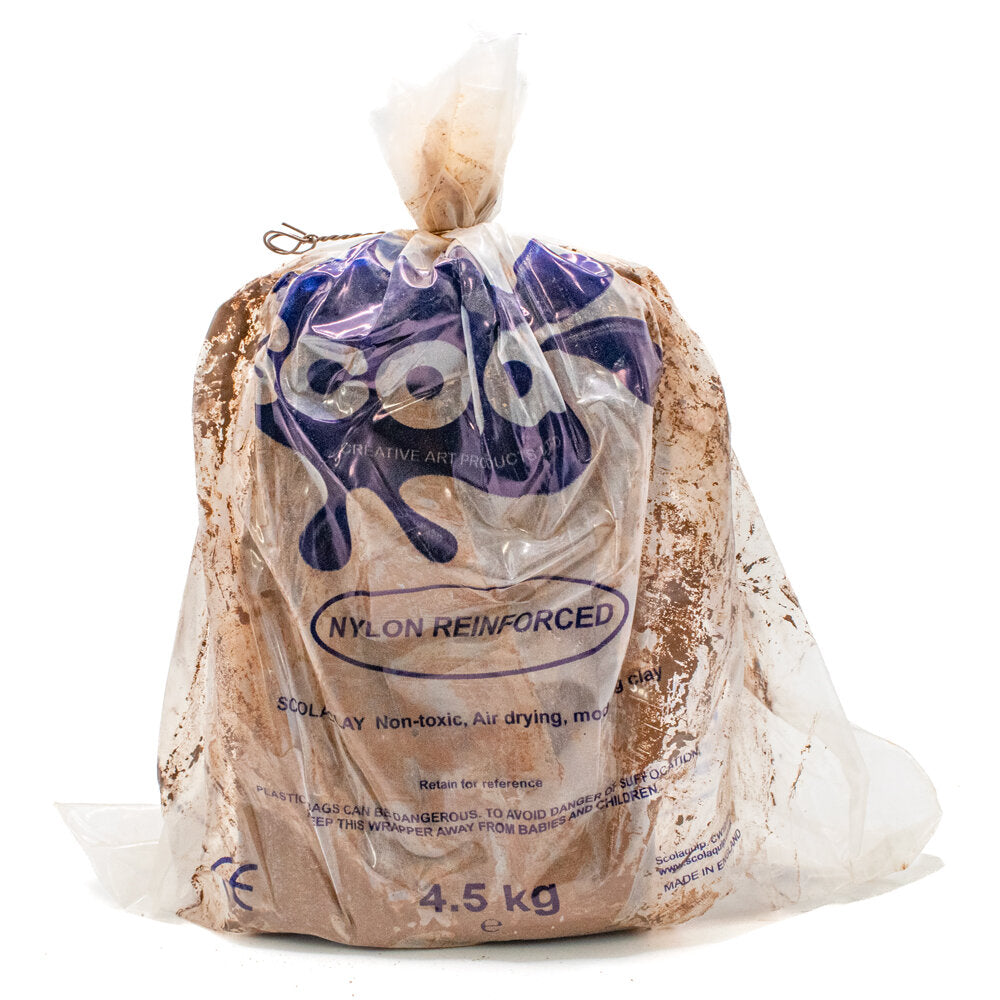 Scola Air Drying Clay Terracotta 4.5kg