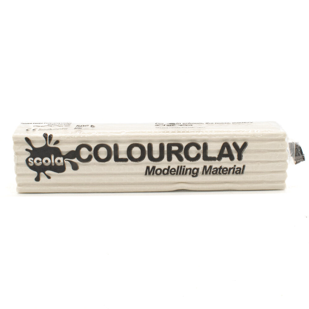 Scola Colour Clay 500gm WHITE