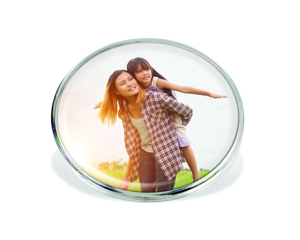 Clear View Coaster Round Insert 80mm Pack 50