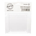 Clear View Coaster 80mm Square