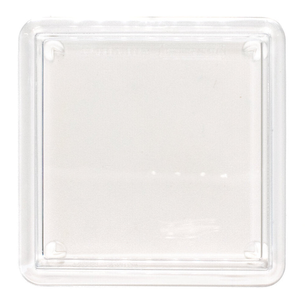 Clear View Coaster 80mm Square Pack of 50