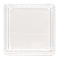 Clear View Coaster 80mm Square Pack of 50