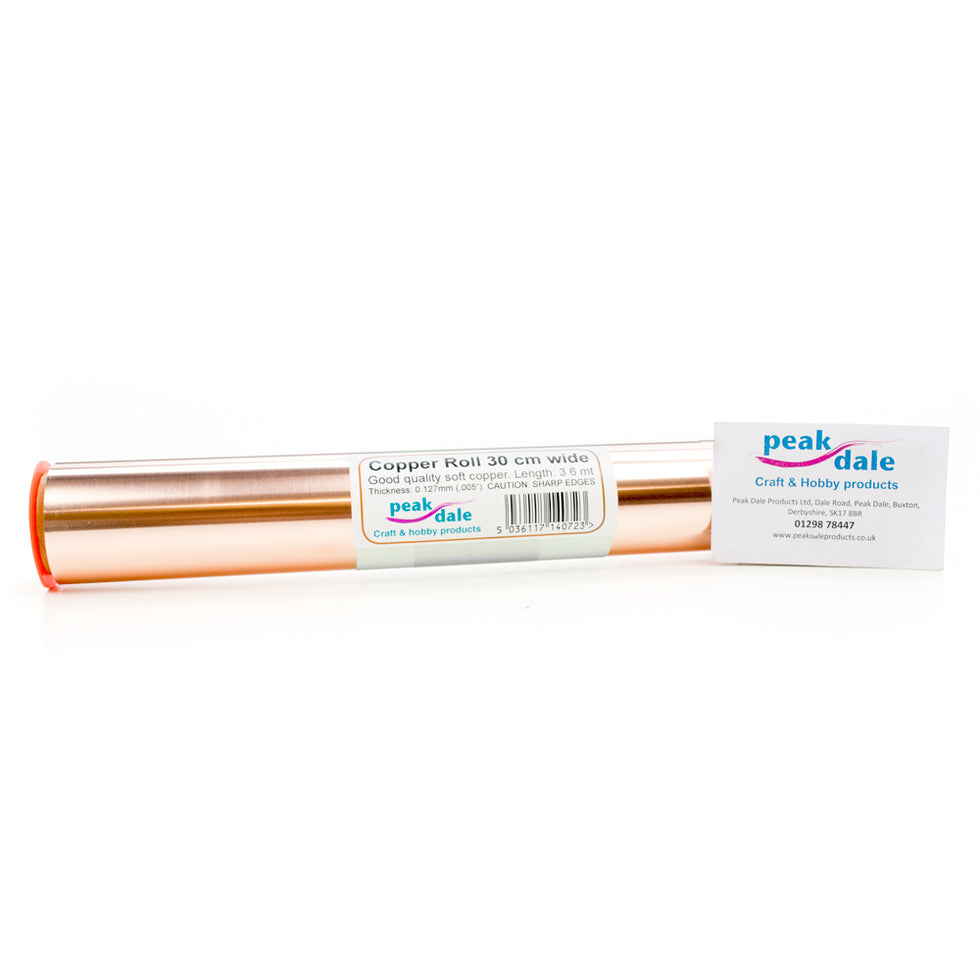 Copper Roll Medium 0.12mm 30cm x 3.6mt