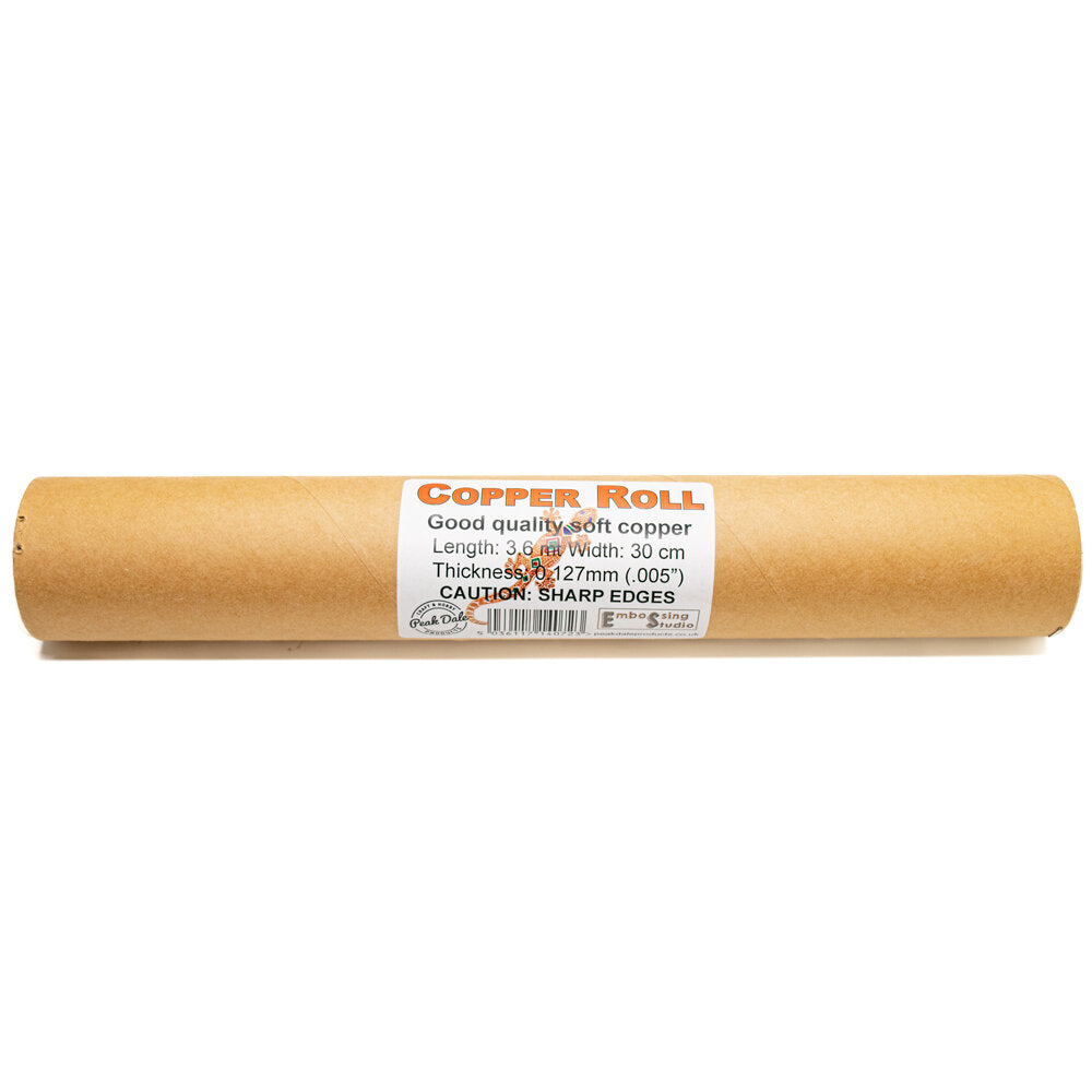 Copper Roll Medium 0.12mm 30cm x 3.6mt