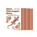 Copper Foil Pack Extra Thin 0.05mm 3 sheets