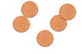Cork Mat 125mm (5 inch) Pack 5