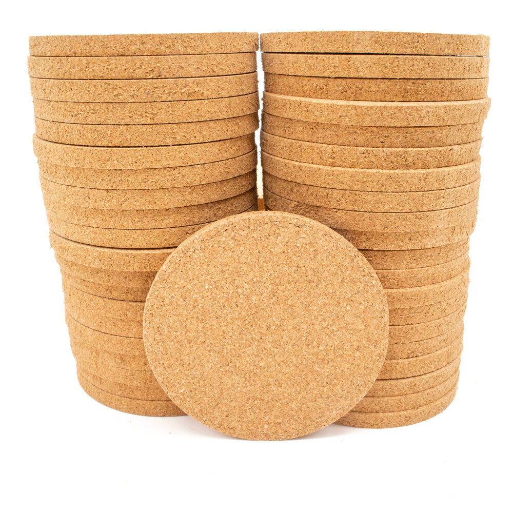 Cork Mat 75mm (3 inch)  Bulk Pack 100