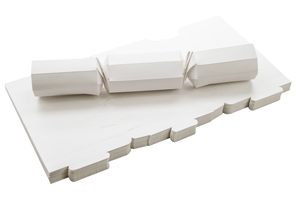 Cracker Board OCTAGON White Pack of 50