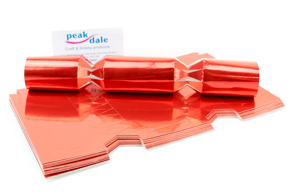 Cracker Board Metallic RED Pack of 12