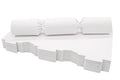 Cracker Board Linen WHITE Standard Pack 100