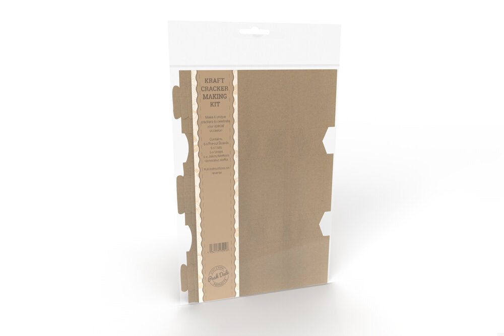 Cracker Kit KRAFT Card makes 6