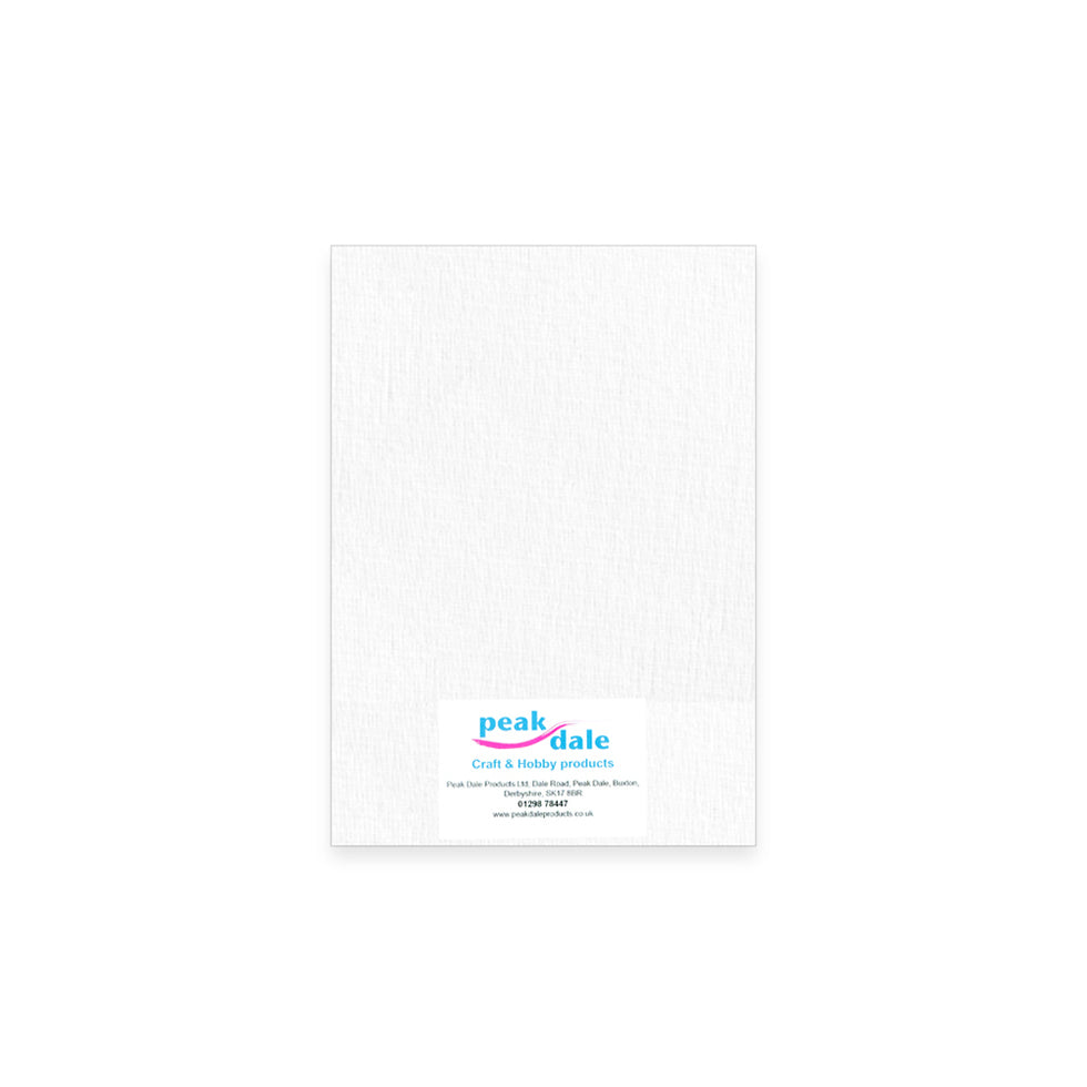 Cardstock A4 Linen White Pack of 100 (300gsm)