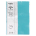 Cardstock PACK 100 Plain Assorted A4 240gsm