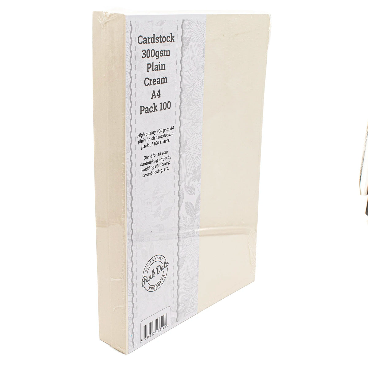 Cardstock A4 Cream Pack of 100 (300gsm)