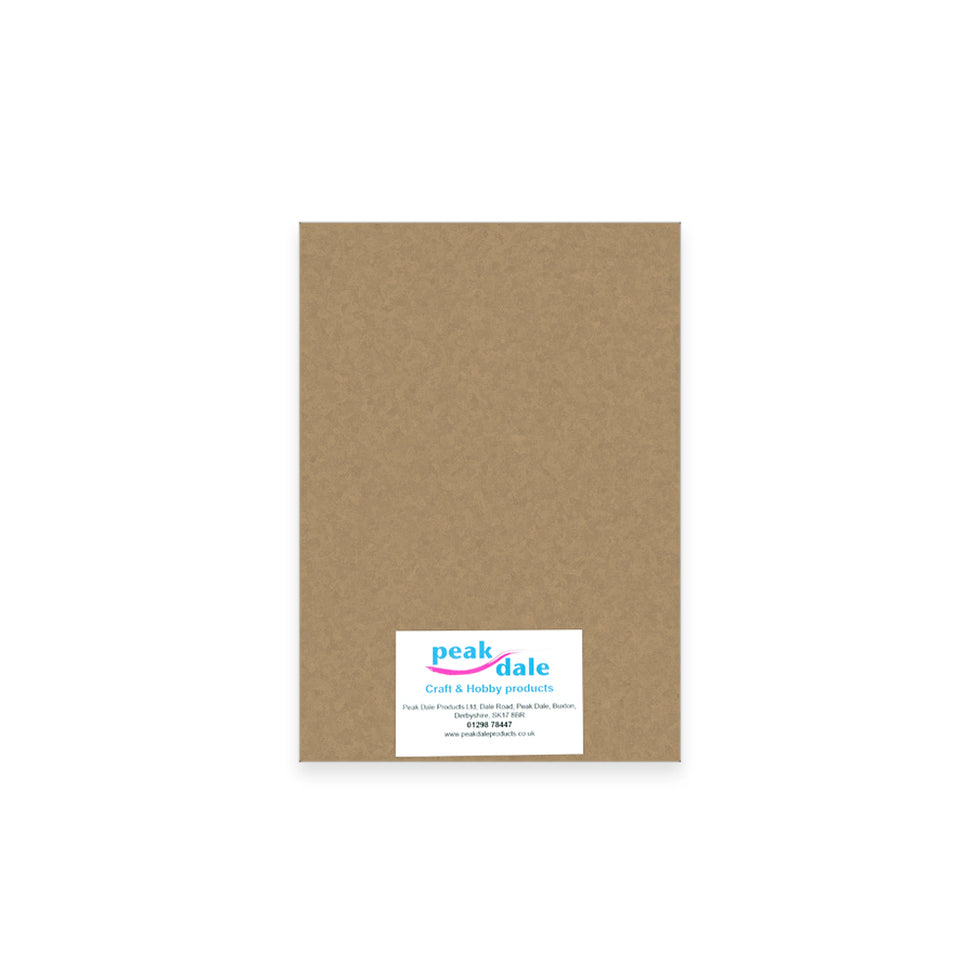 Cardstock A4 Kraft Pack of 50 (280gsm)