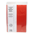Cardstock Linen Red A4 (25)