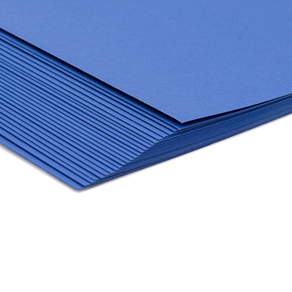 Cardstock A4 Plain Blue A4 Pack of 25