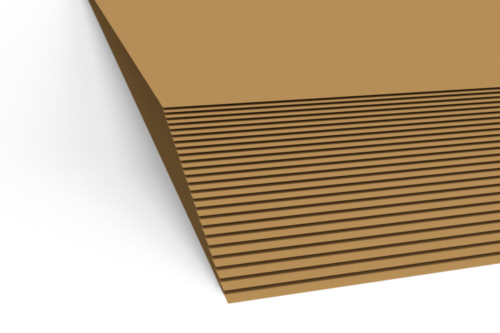 Cardstock Plain Caramel Brown A4 (25)