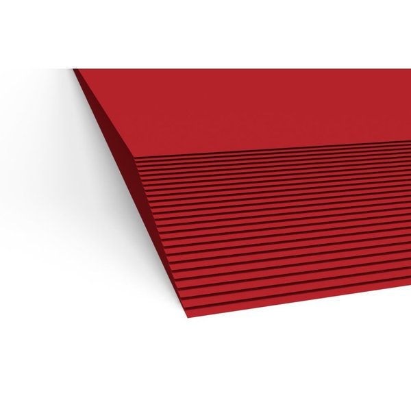 Cardstock A4 Dark Red Pack of 25 (250gsm)